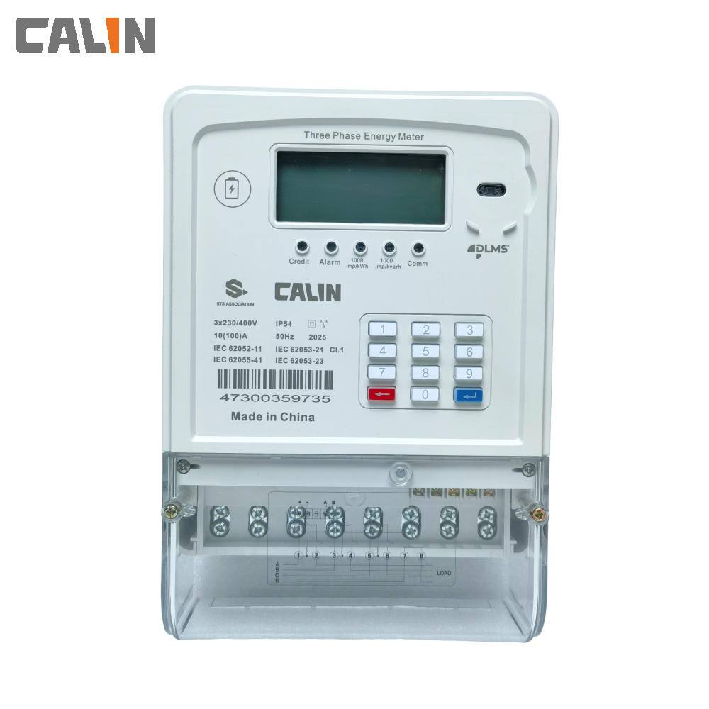 CA368 STS Prepaid Three Phase Energy Meter