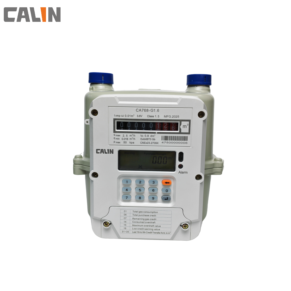 CA768 Smart STS Prepaid Gas Meter (LoRa WAN)